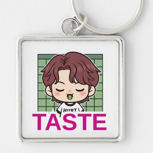Porte-clés Haechan TASTE Theme (Devant)