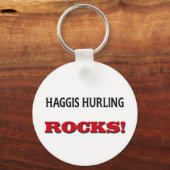 Porte-clés Haggis Hurling Rocks (Recto)