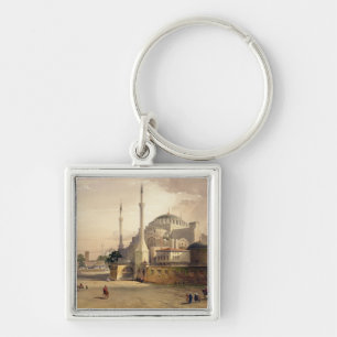 Porte-clés Haghia Sophia, plat 17 : vue extérieure du mosq