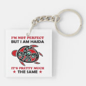Porte-clés Haida Turtle Haida First Nation Native Pride (Dos)