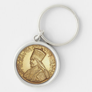 Porte-clés Haile Selassie Jah Rastafari Rasta Reggae Roots