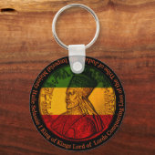 Porte-clés Haile Selassie Rasta Porte - clé (Recto)