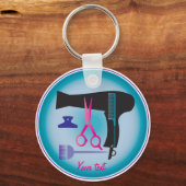 Porte-clés Hairstyles tools (Recto)