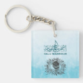 Porte-clés Hajj Mabrour, Kaaba sainte à La Mecque Arabie Saou (Devant)