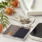 Porte-clés Hajj Moubarak Sainte Kaaba Mecque Dévotion islamiq (Devant Droit)