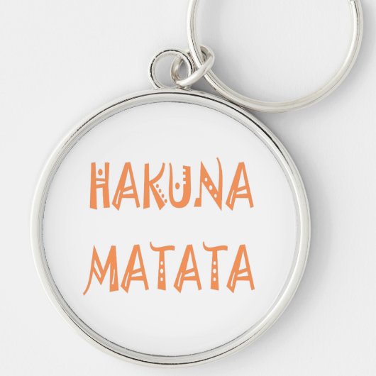 Porte-clés Hakuna Matata (Devant)