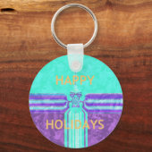 Porte-clés Hakuna Matata Joyeuses Fêtes (Recto)