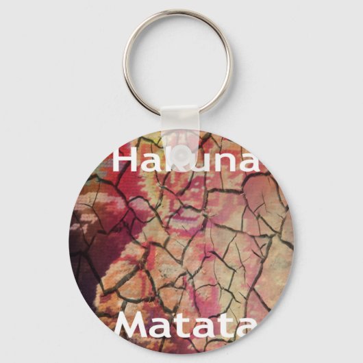 Porte-clés Hakuna Matata Lion Cub Design (Recto)