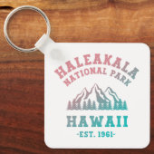 Porte-clés Haleakala Parc national Hawaï Gradient (Recto)