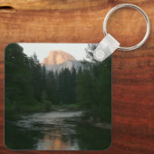 Porte-clés Half Dome Sunset in Yosemite National Park (Verso)