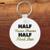 Porte-clés Half Theatre Director Half Rock Star (Recto)