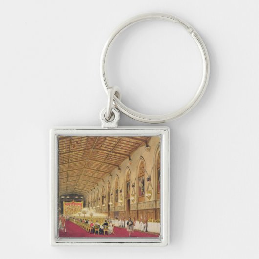 Porte-clés Hall de St George, château de Windsor, 1838 (Devant)