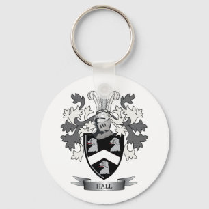 Porte-clés Hall Famille Crest Armoiries