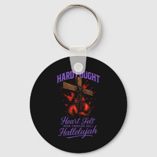 Porte-clés Hallelujah au cœur endurci - Boxe chrétienne