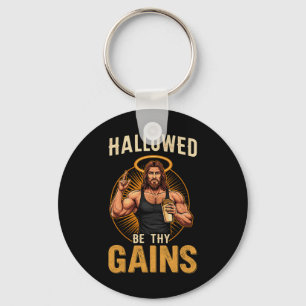 Porte-clés Hallow Be Thains Christian Workout Gym Jesus