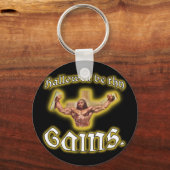Porte-clés "Hallowed be thy Gains" Keychain (Recto)
