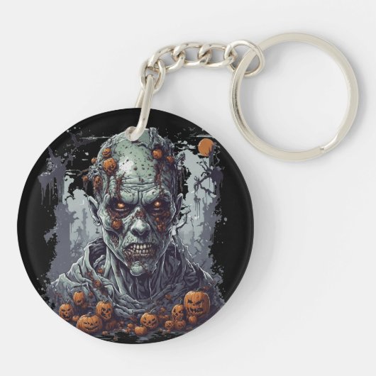Porte-clés Halloween (Dos)