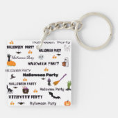 Porte-clés halloween (Dos)