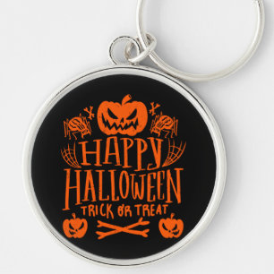 Porte-clés Halloween 2023 - Saison orange effrayante
