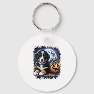 Porte-clés Halloween bernois de chien de montagne