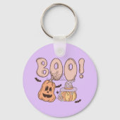 Porte-clés Halloween Boo (Recto)