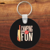 Porte-clés Halloween Camping (Recto)