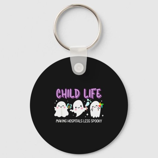 Porte-clés Halloween Child Life Specialist, Fall Child Life S (Recto)