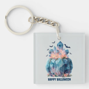 Porte-clés Halloween Citrouille de cristal