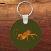 Porte-clés Halloween Cockroach (Recto)