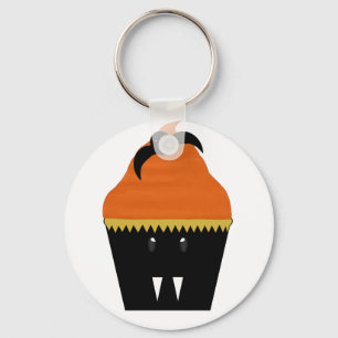 Porte-clés Halloween Cupcake Bat Keychain