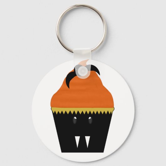 Porte-clés Halloween Cupcake Bat Keychain (Recto)