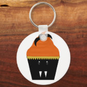 Porte-clés Halloween Cupcake Bat Keychain (Recto)