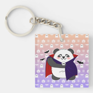 Porte-clés Halloween Cute Baby Panda Dracula Vampire