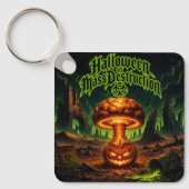 Porte-clés Halloween de destruction massive Citrouille radioa (Recto)