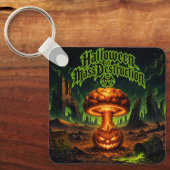 Porte-clés Halloween de destruction massive Citrouille radioa (Recto)