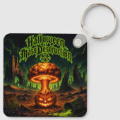 Porte-clés Halloween de destruction massive Citrouille radioa (Dos)