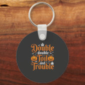 Porte-clés Halloween Double Double Toil and Trouble_1 (Recto)