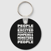 Porte-clés Halloween drôle (Recto)