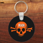 Porte-clés Halloween du crâne (Recto)