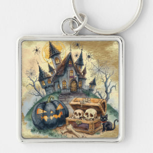 Porte-clés Halloween, Gardien Crâne