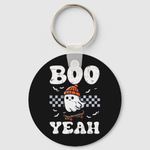 Porte-clés Halloween Ghost Skateboard Boo Ouais Costume Boys
