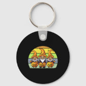 Porte-clés Halloween Gnomes mignonne Automne Citrouille Autom (Recto)