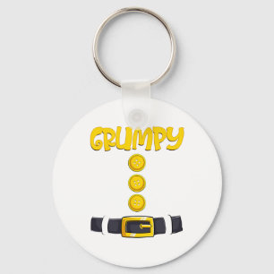 Porte-clés Halloween grincheux costume nain Correspondance de