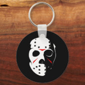 Porte-clés Halloween Jason Hockey Mask Vendredi 13 (Recto)