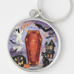 Porte-clés Halloween, la hantise du cercueil scellé