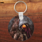 Porte-clés Halloween - Le cavalier sans tête (Recto)