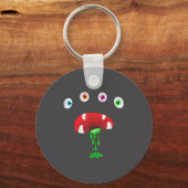 Porte-clés Halloween Monster Face Costume Cute Toddler Monste (Recto)