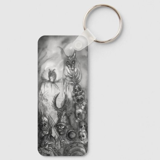 Porte-clés HALLOWEEN MONSTERS / ORK WAR Imaginaire (Verso)