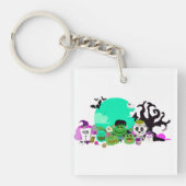 Porte-clés Halloween Night Gathering (Devant)