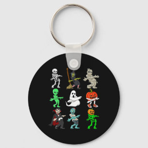 Porte-clés Halloween Orange Justice Monsters Skeleton Boys Gi